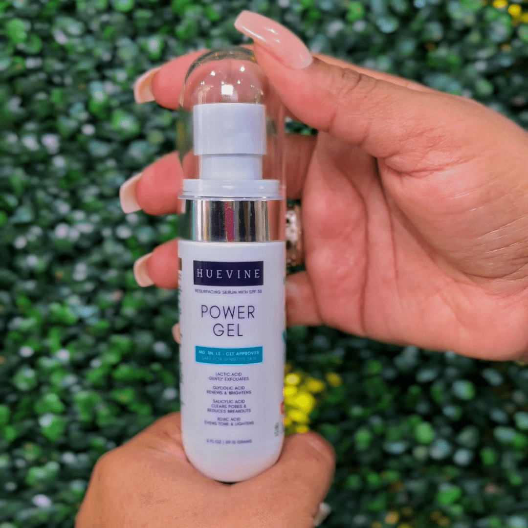 Power Gel | Resurfacing Serum with SPF 50 - HueVine Wellness + Spa