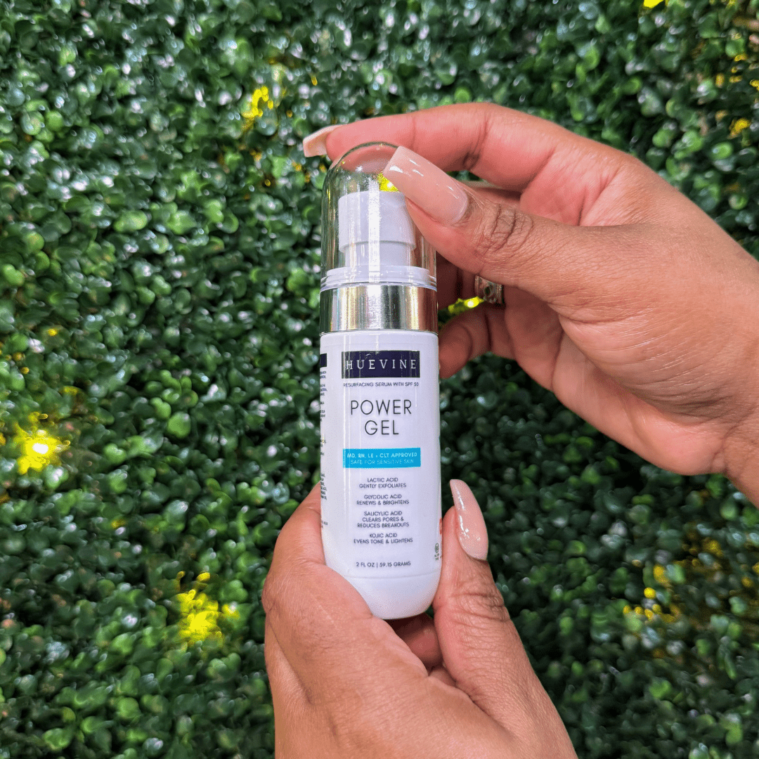 Power Gel | Resurfacing Serum with SPF 50 - HueVine Wellness + Spa